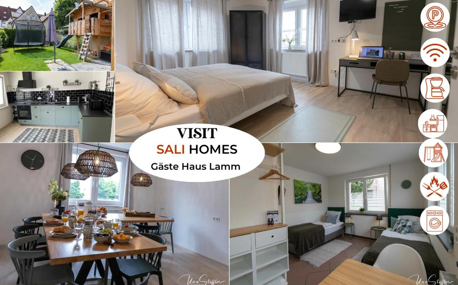Sali Homes - Gaestehaus Lamm Obersulm Exterior foto
